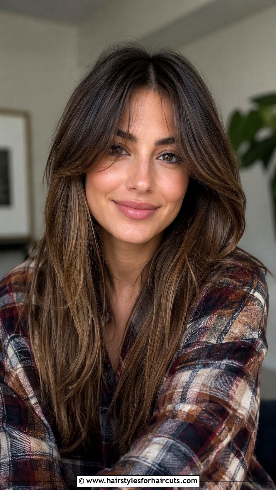 Curtain Bangs Long Haircut - 25 haircuts pic - 25 haircuts pic