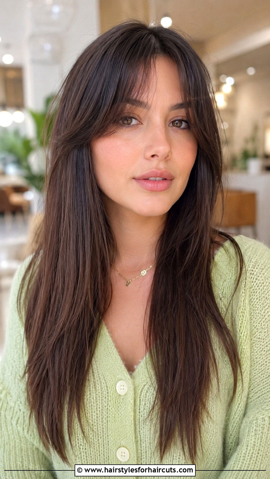 Curtain Bangs Long Haircut - 25 haircuts pictures - 25 haircuts pictures