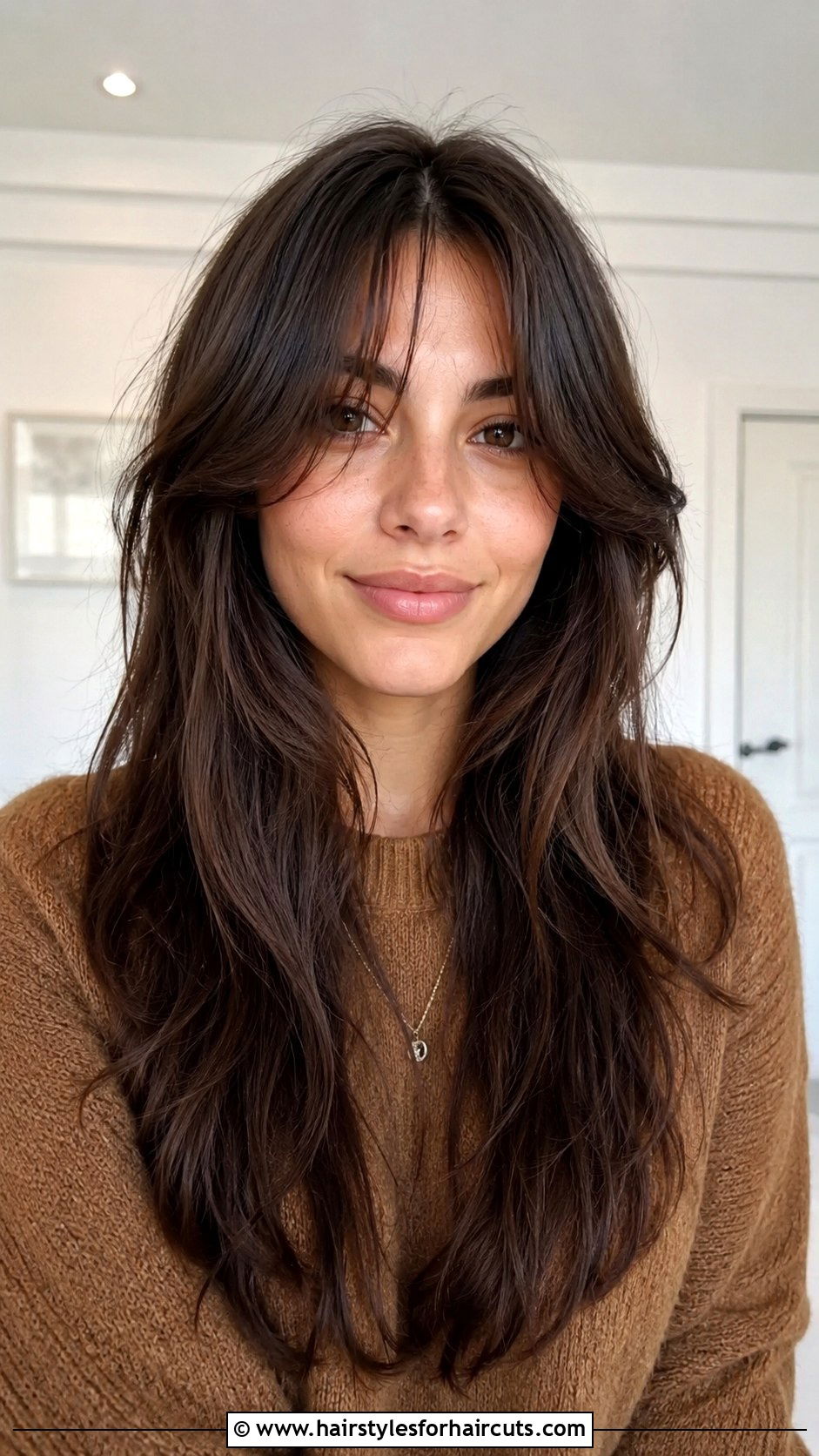 Curtain Bangs Long Haircut For Round Face - 25 asian facial hairstyles - 25 asian facial hairstyles