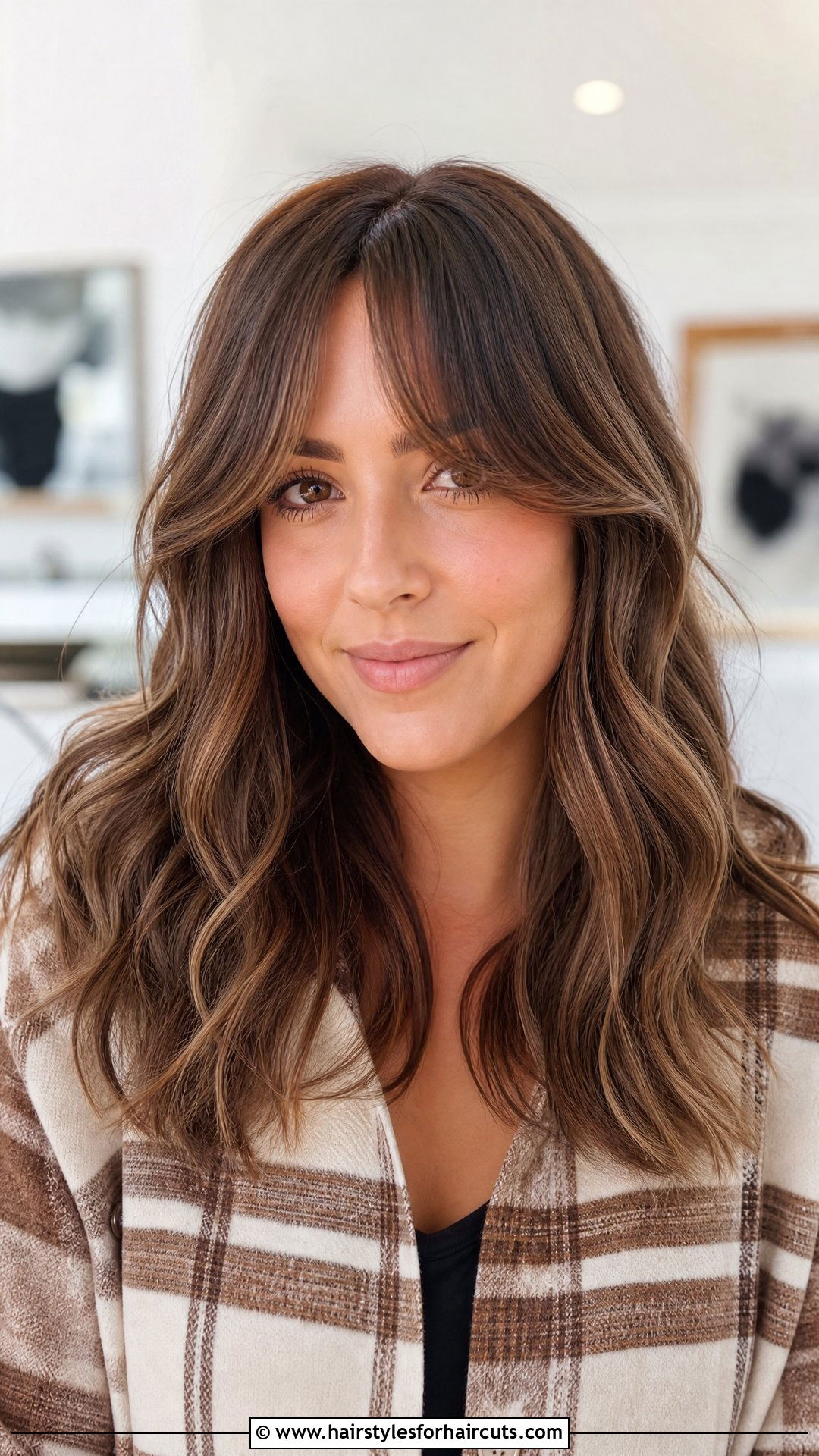 Curtain Bangs Winter Haircut - 25 winter haircuts - 25 winter haircuts