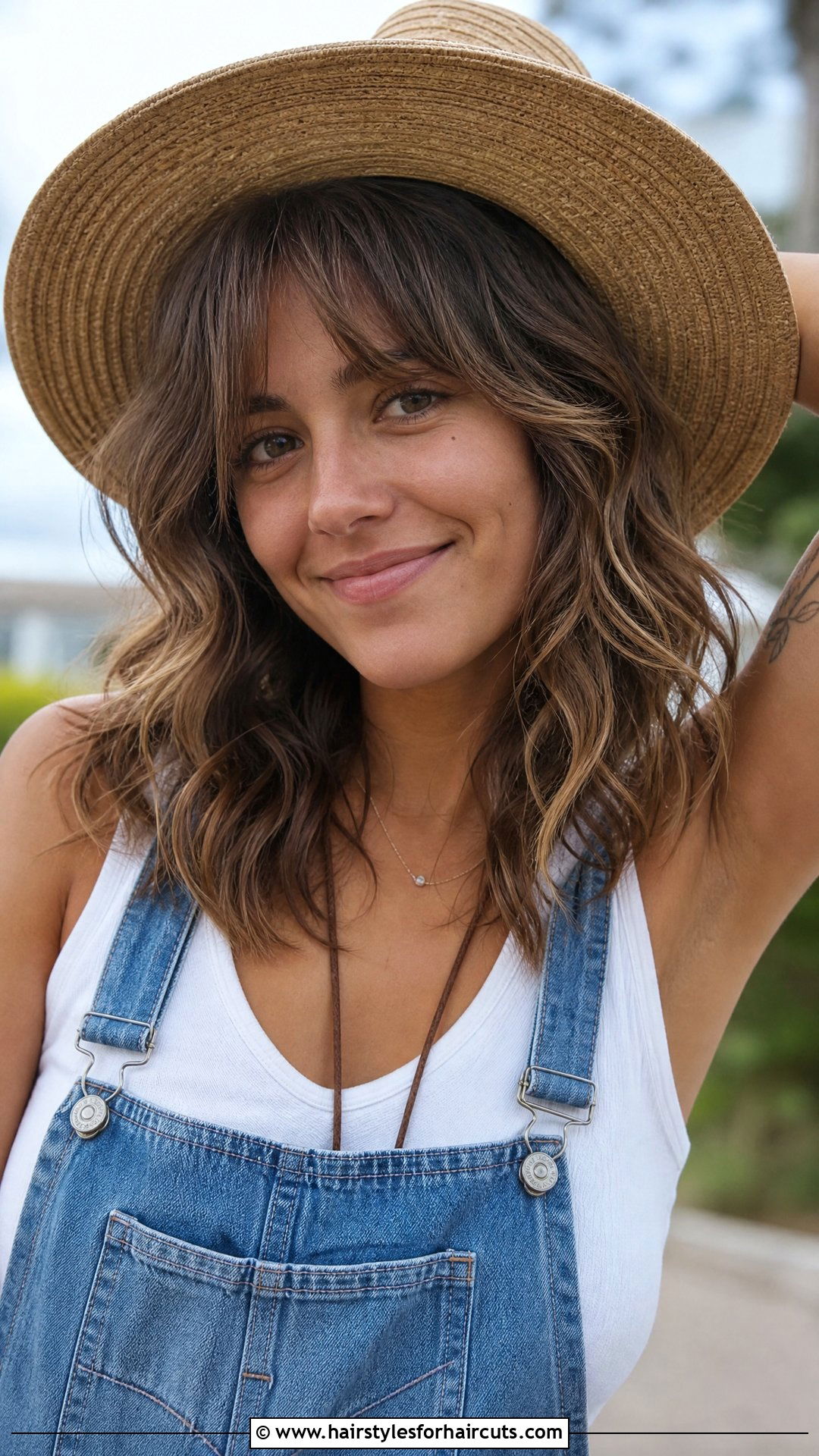 Curtain Bangs With Beach Waves - 25 music festival hairstyles - 25 music festival hairstyles
