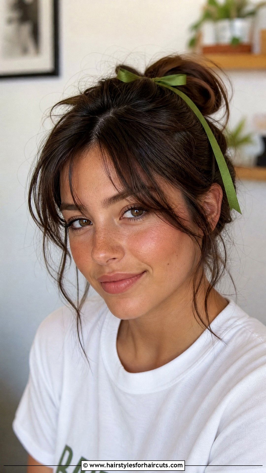 Curtain Bangs With Hair Bow - 25 hair bow hairstyles - 25 hair bow hairstyles