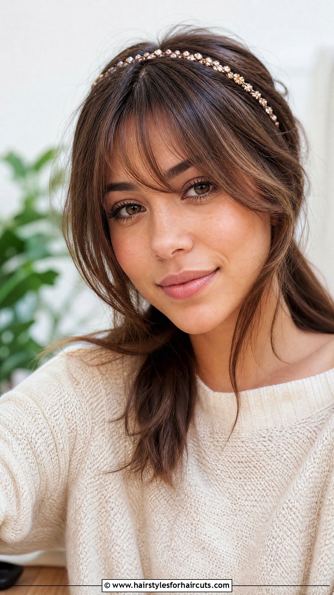 Curtain Bangs With Headband - 25 hairstyles with headbands - 25 hairstyles with headbands
