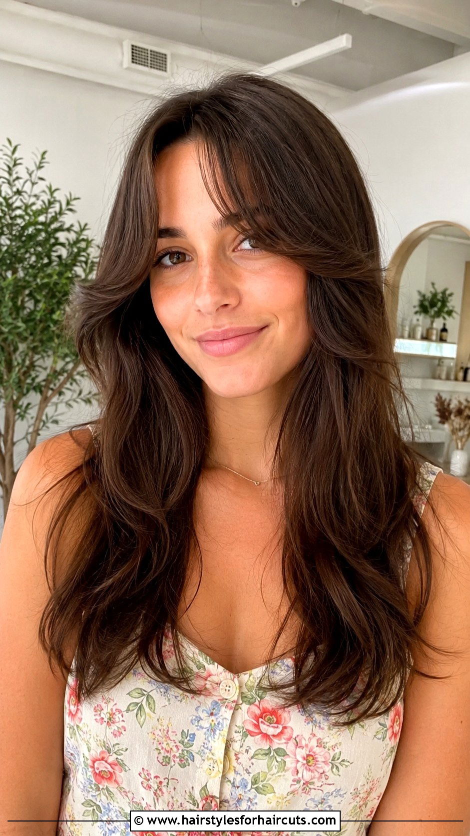 Curtain Bangs With Long Hair - 25 70s hairstyles women long hair - 25 70s hairstyles women long hair