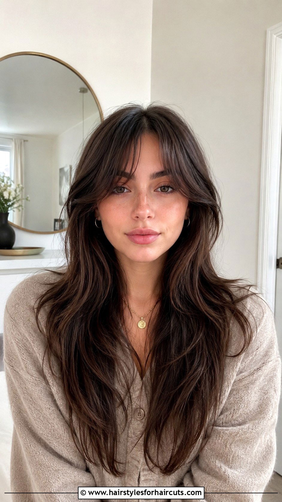 Curtain Bangs With Long Hair - 25 90s women hairstyles - 25 90s women hairstyles