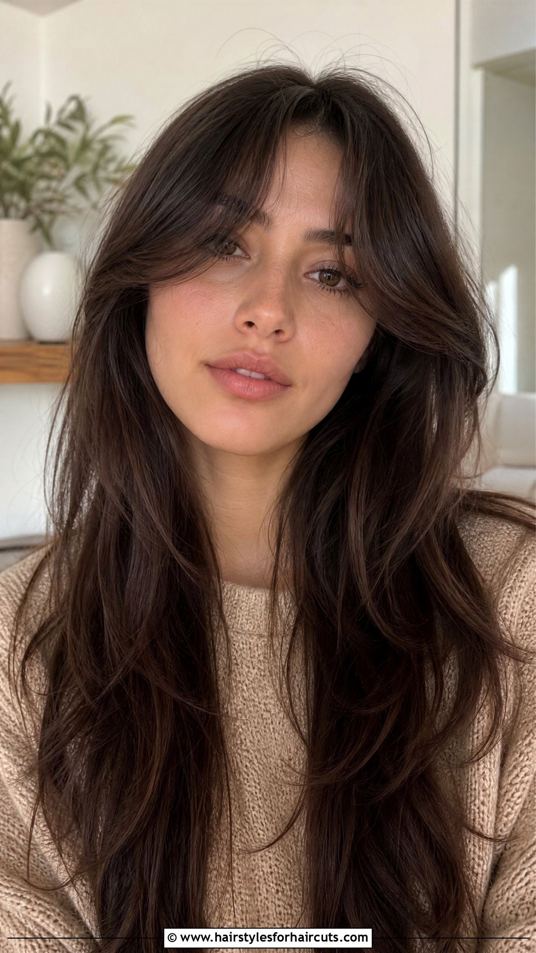 Curtain Bangs With Long Hair - 25 womens hairstyles for thick wavy hair - 25 womens hairstyles for thick wavy hair