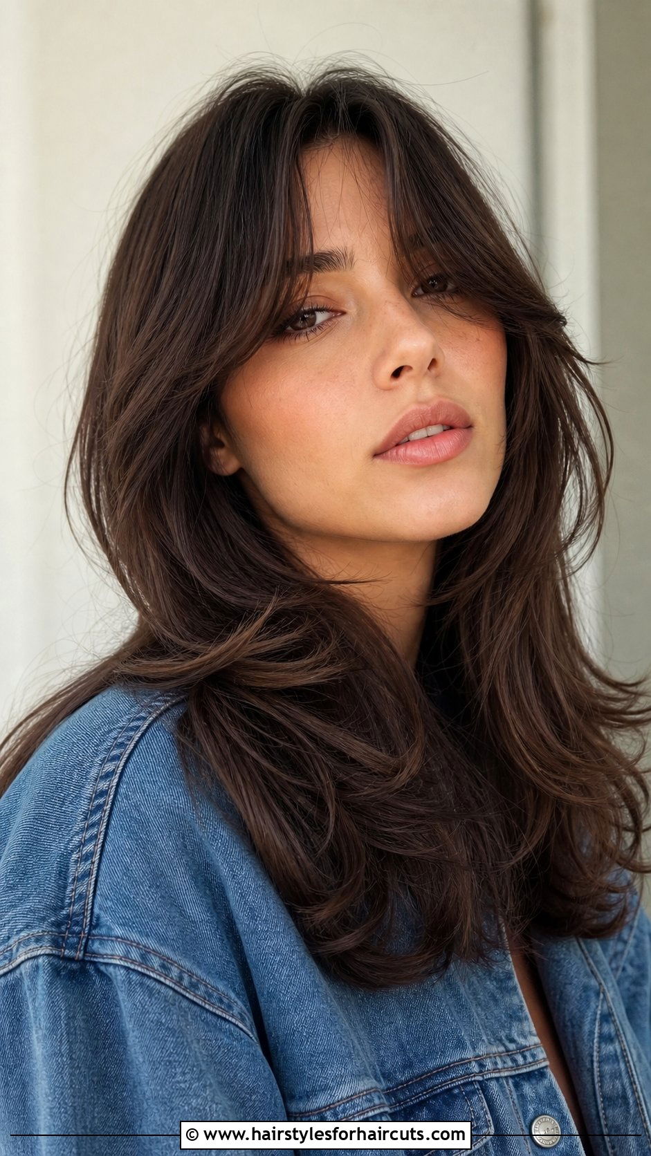 Curtain Bangs With Long Layers - 25 glamorous hairstyles for long hair - 25 glamorous hairstyles for long hair