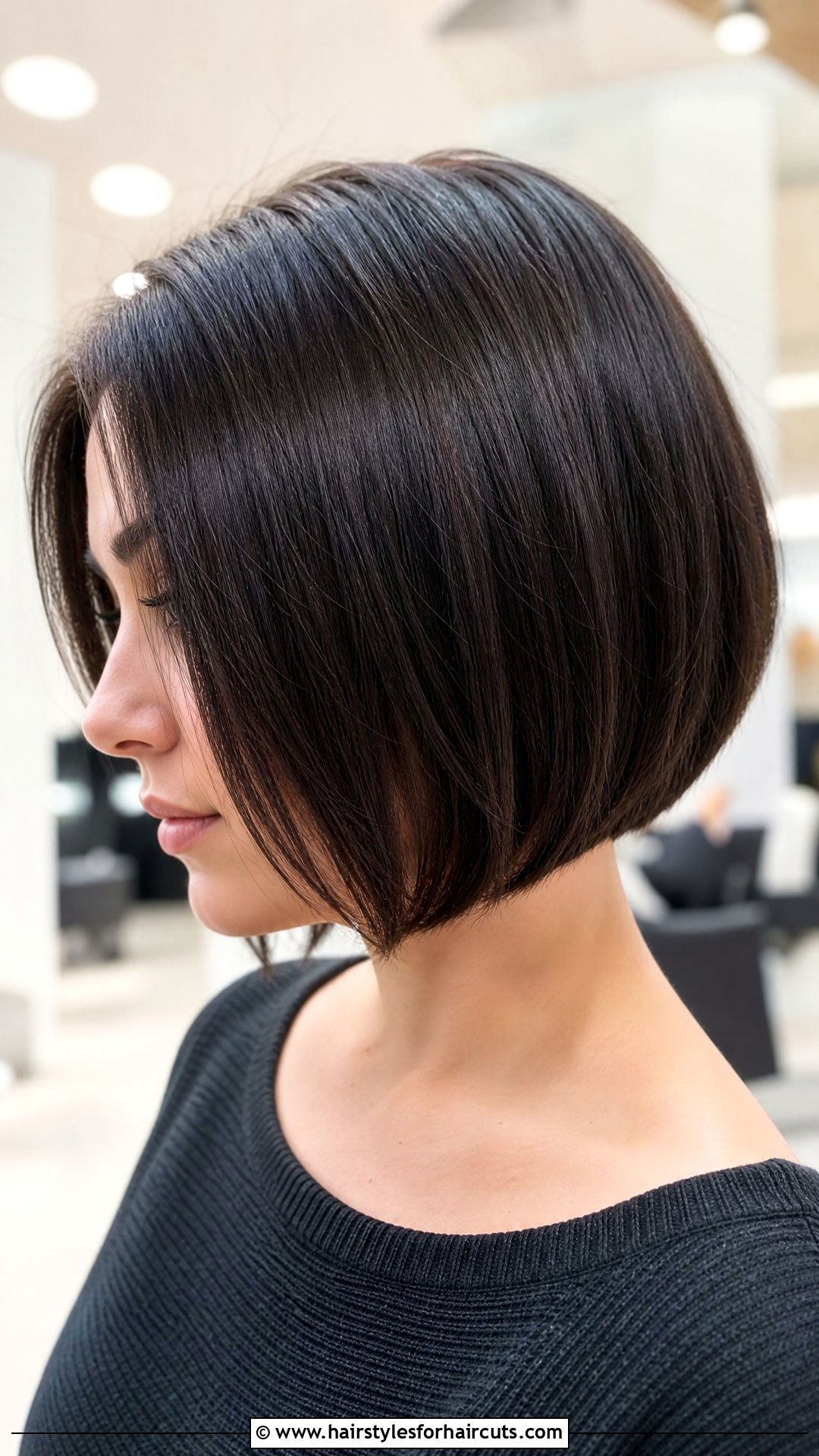 Curved End Straight Crochet Bob - 25 bob crochet hairstyles straight - 25 bob crochet hairstyles straight