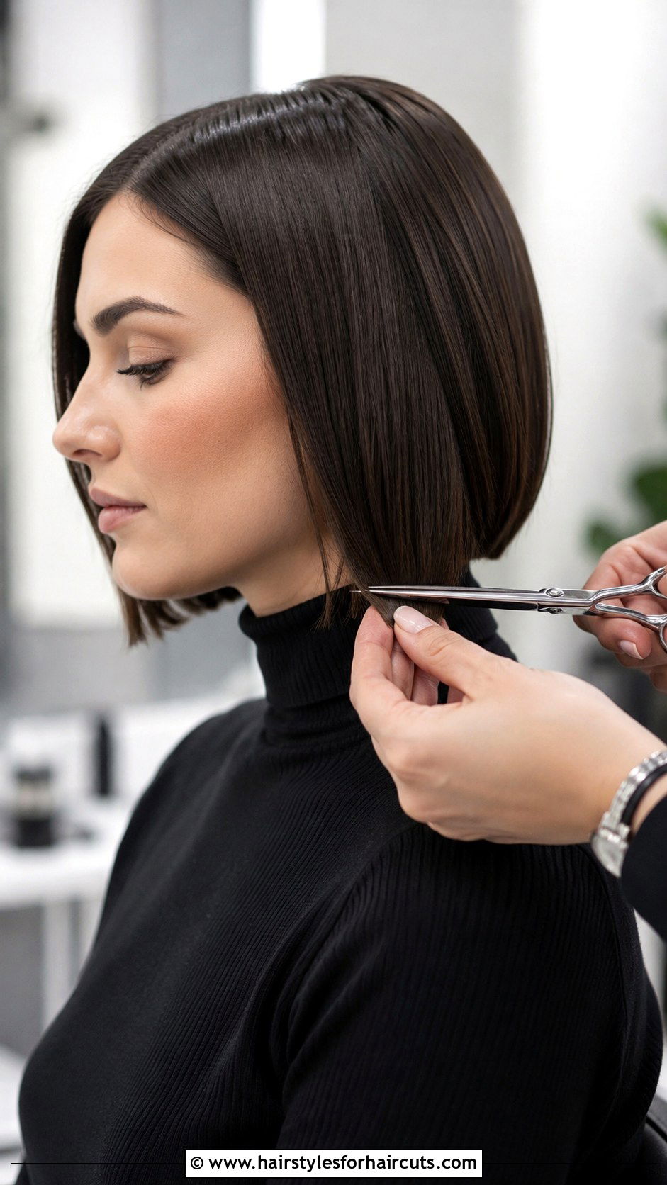Cutting 2 To 3 Inches Off Chin Length Bob - 25 2 inch 3 inches of haircuts off - 25 2 inch 3 inches of haircuts off