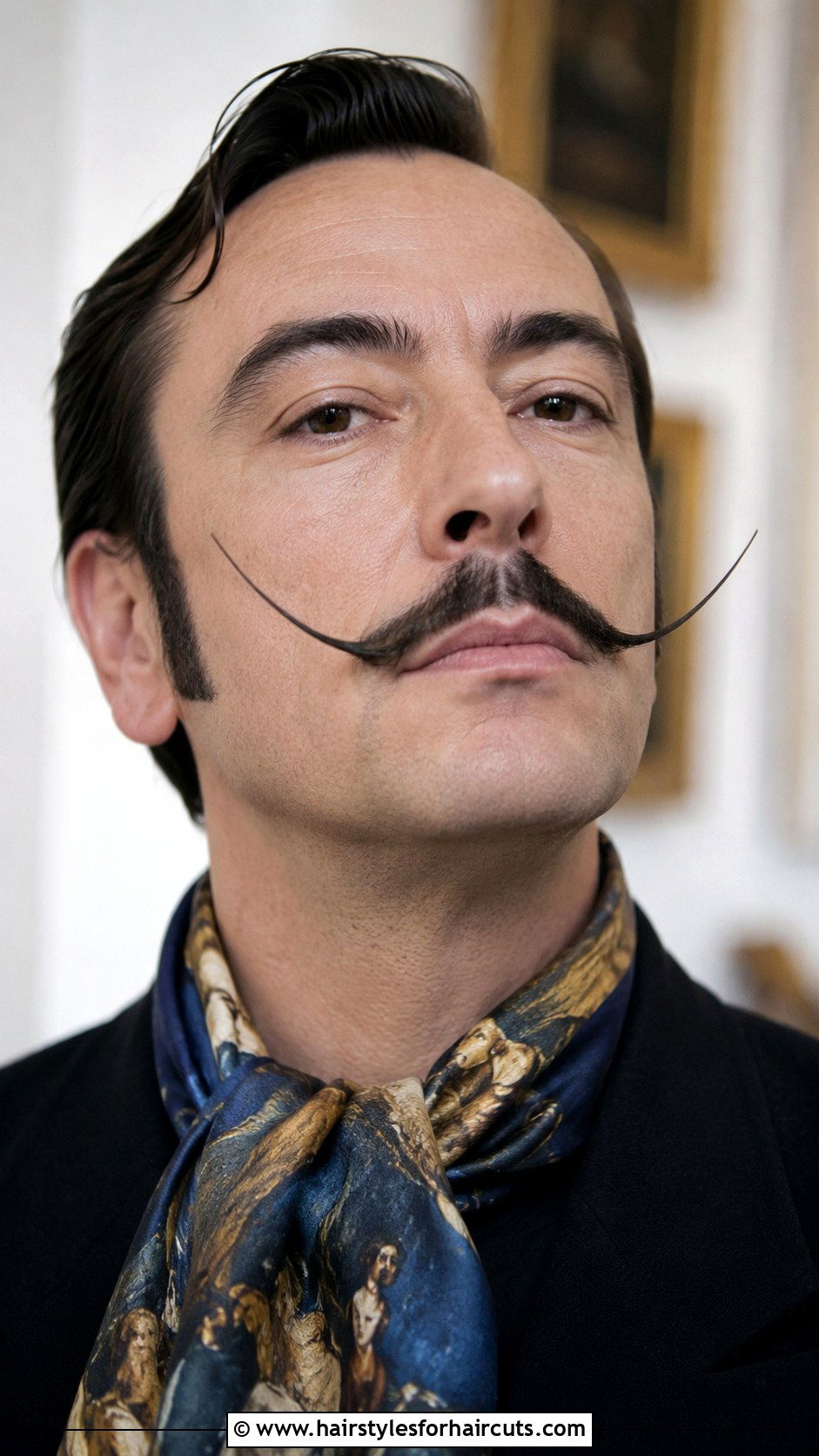 Dali Mustache - 25 facial hairstyles - 25 facial hairstyles