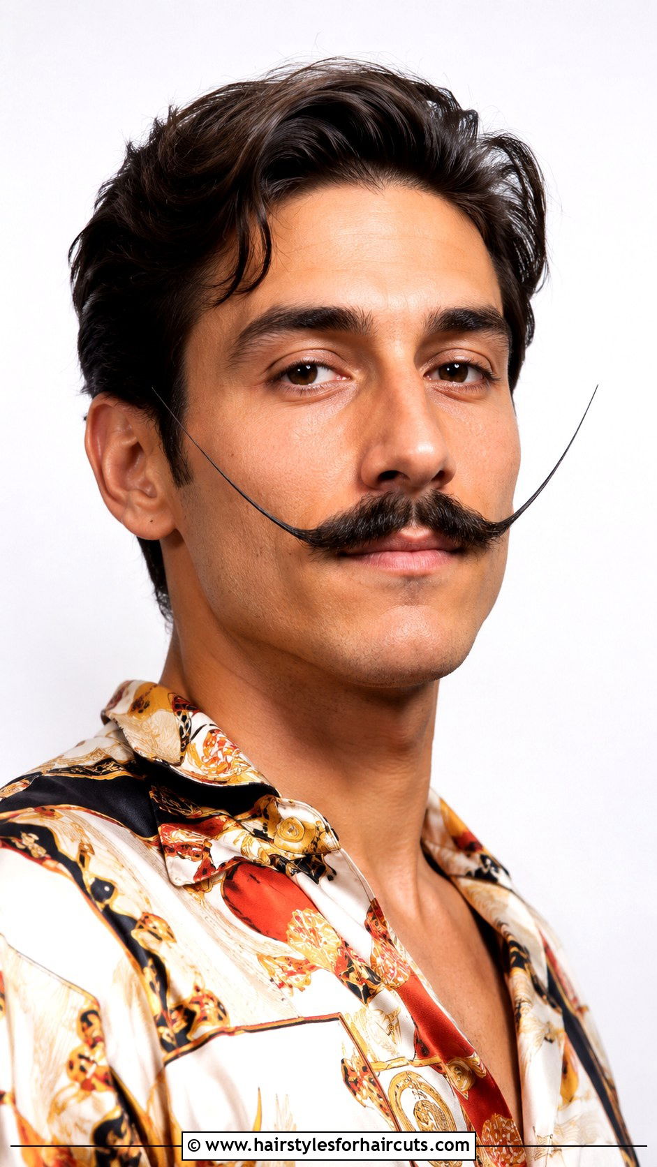 Dali Mustache - 25 1800s facial hairstyles - 25 1800s facial hairstyles