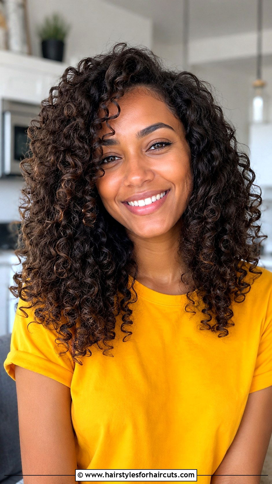 Dark Brown Curls - 25 dark brown hairstyles - 25 dark brown hairstyles