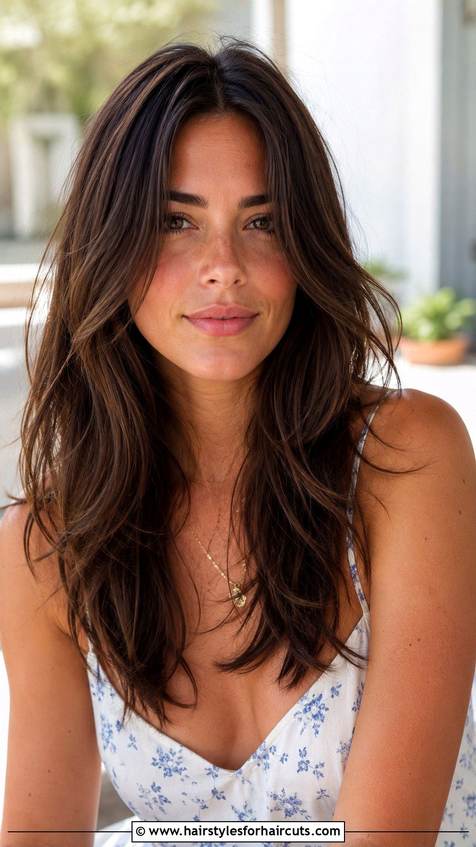 Dark Brown Long Layers - 25 dark brown hairstyles - 25 dark brown hairstyles