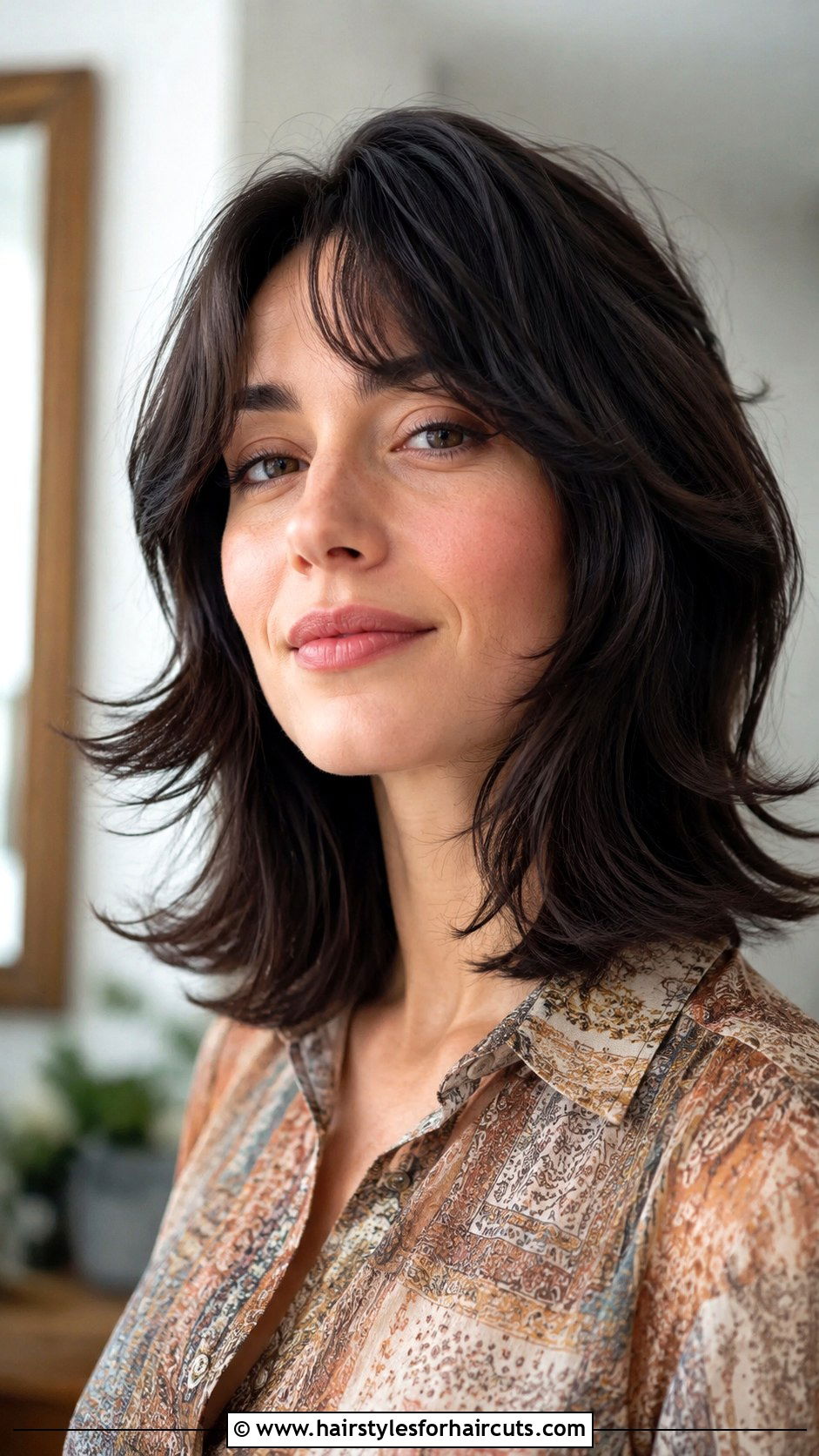 Dark Feathered Hair - 25 dark hairstyles - 25 dark hairstyles