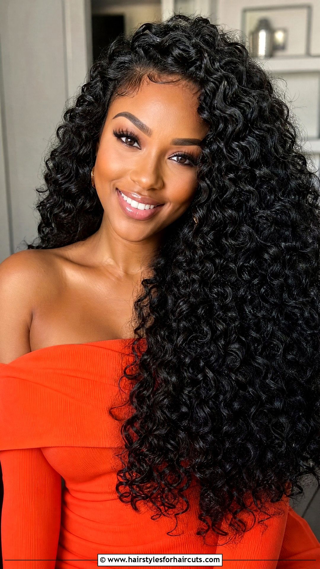 Deep Curly Long Weave - 25 long hair weave hairstyles - 25 long hair weave hairstyles