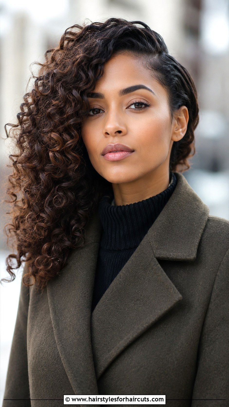 Deep Side Part Curls - 25 curly hair 1930s hairstyles - 25 curly hair 1930s hairstyles