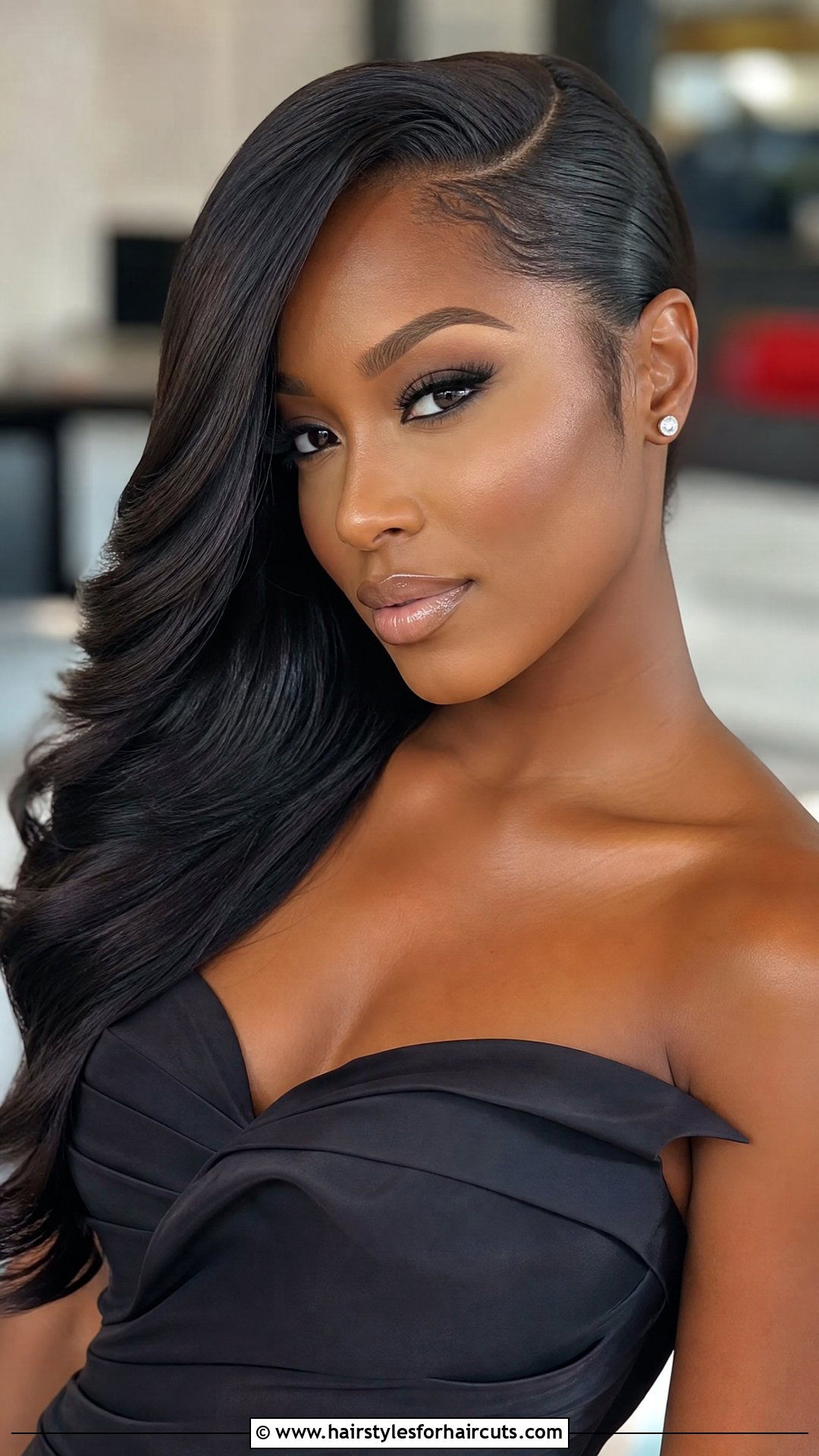 Deep Side Part Slick Down - 25 freeze hairstyles black hair - 25 freeze hairstyles black hair