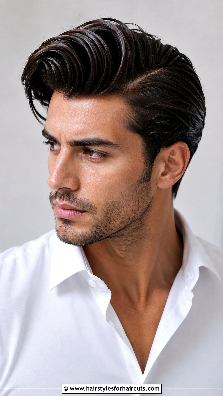 Deep Side Part - 25 1920s hairstyles men - 25 1920s hairstyles men
