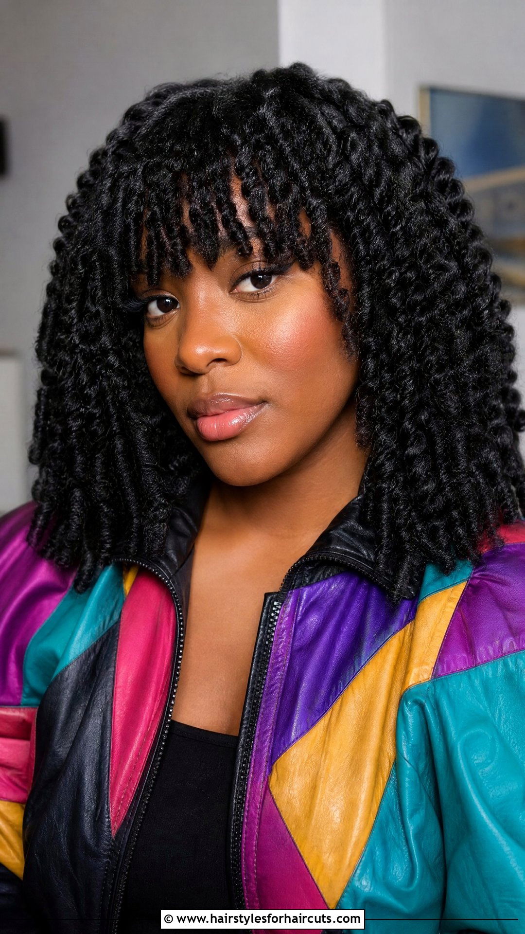 Deep Twist Crochet With Bangs - 25 deep twist crochet hairstyles - 25 deep twist crochet hairstyles