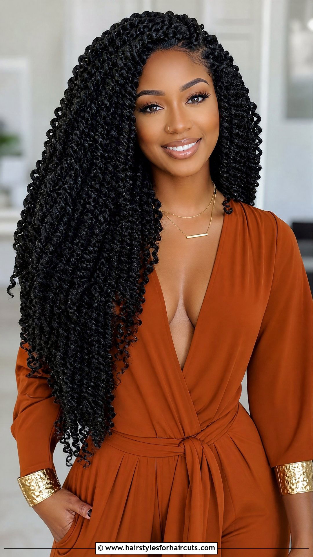 Deep Twist Crochet With Cuffs - 25 deep twist crochet hairstyles - 25 deep twist crochet hairstyles