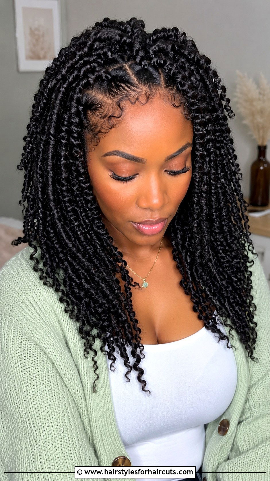 Deep Twist Crochet With Curly Roots - 25 deep twist crochet hairstyles - 25 deep twist crochet hairstyles