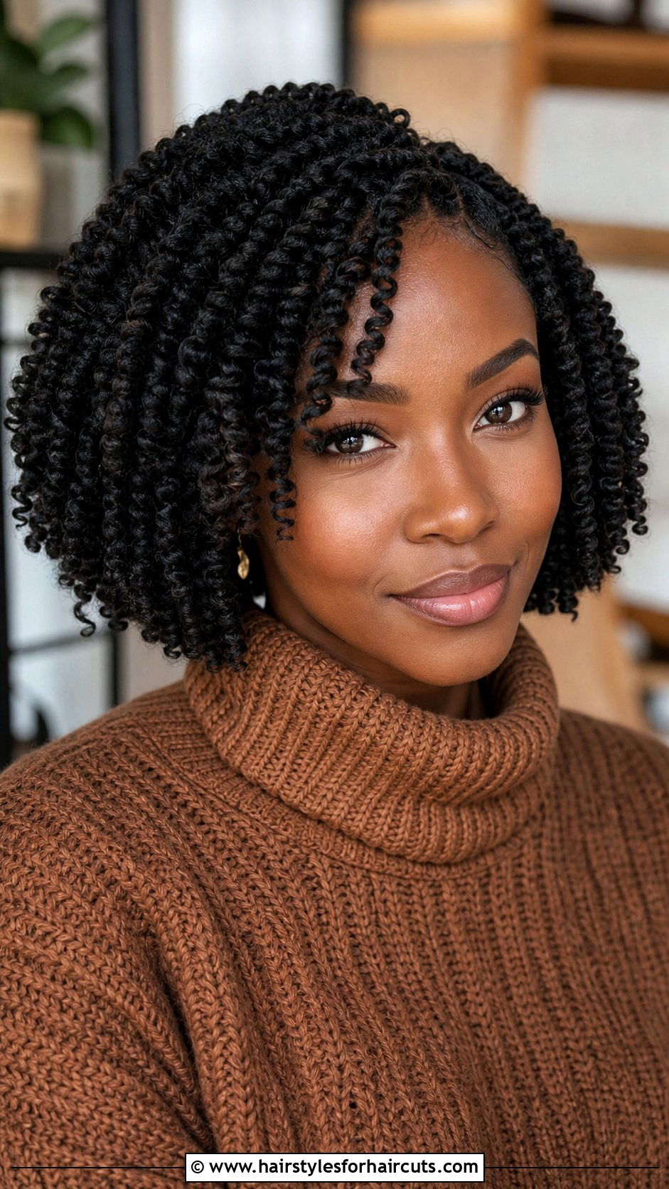 Deep Twist Short Bob Crochet - 25 short bob crochet hairstyles - 25 short bob crochet hairstyles