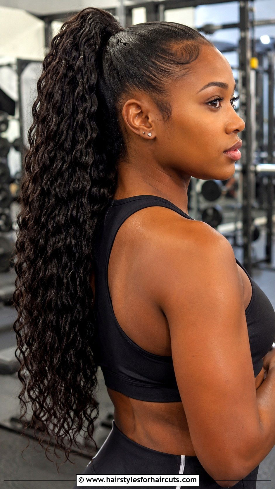 Deep Wave Crochet Ponytail - 25 deep wave crochet hairstyles - 25 deep wave crochet hairstyles