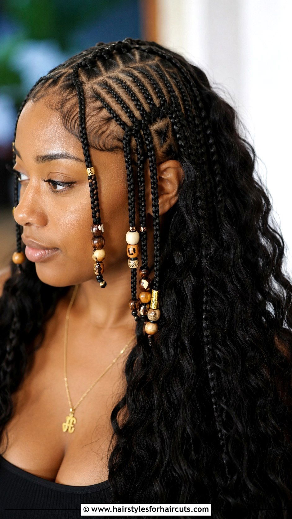 Deep Wave Fulani Braids - 25 deep wave hairstyles for black hair - 25 deep wave hairstyles for black hair