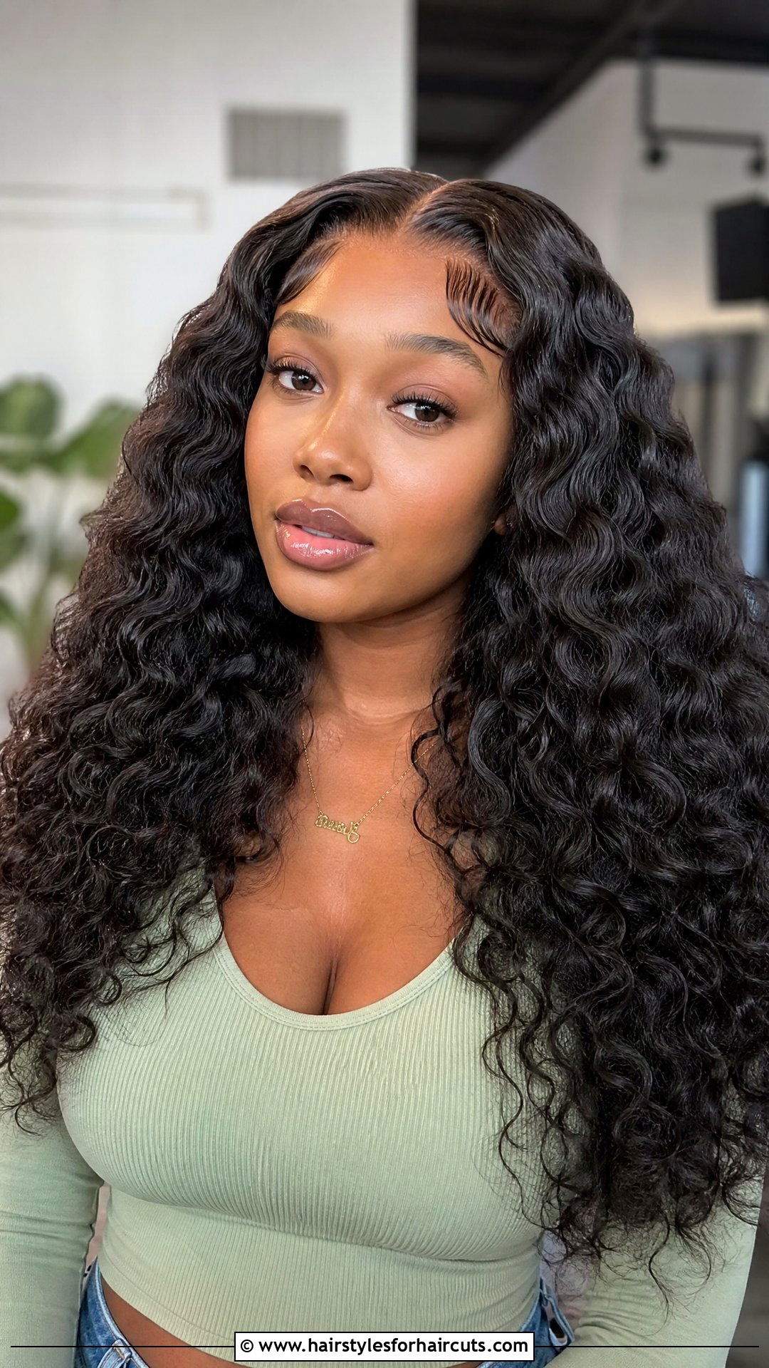 Deep Wave Lace Front Wig - 25 wig install hairstyles - 25 wig install hairstyles