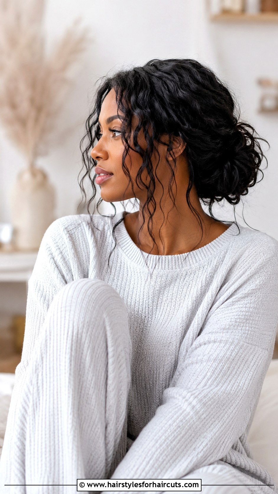 Deep Wave Messy Bun - 25 deep wave human hairstyles - 25 deep wave human hairstyles