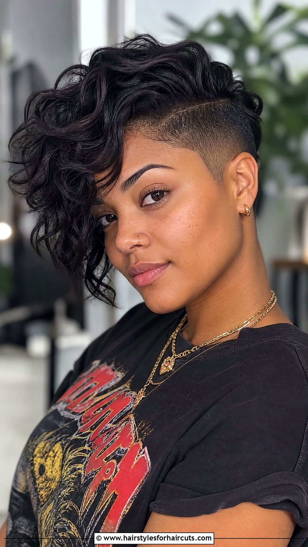 Deep Wave Short Hair Undercut - 25 deep wave short hairstyles - 25 deep wave short hairstyles