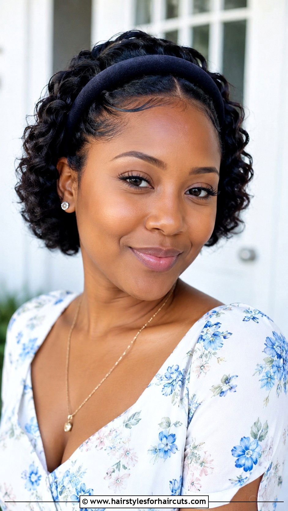 Deep Wave Short Hair With Headband - 25 deep wave short hairstyles - 25 deep wave short hairstyles