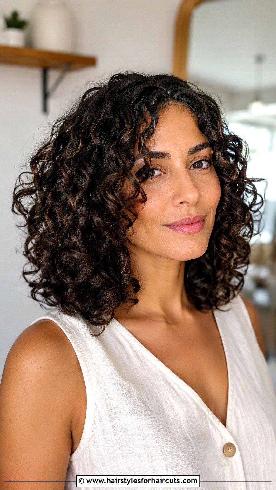 Deva Cut Shoulder Length - 25 haircuts for shoulder length curly hair - 25 haircuts for shoulder length curly hair