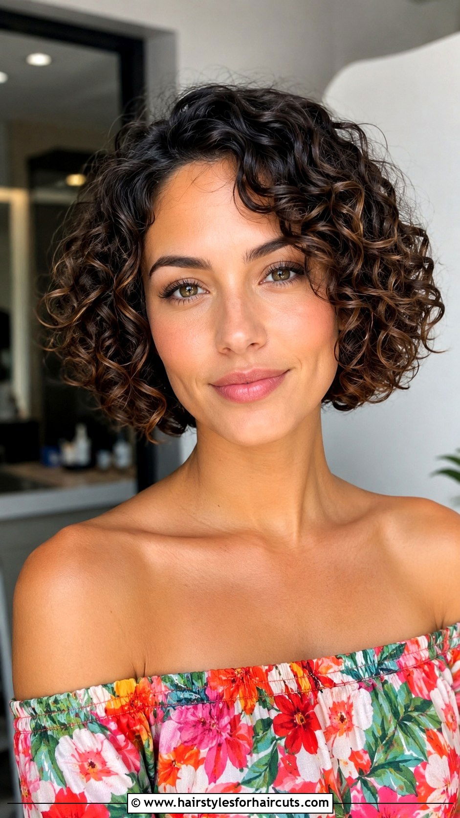 Diamond Face Curly Bob - 25 diamond haircuts - 25 diamond haircuts