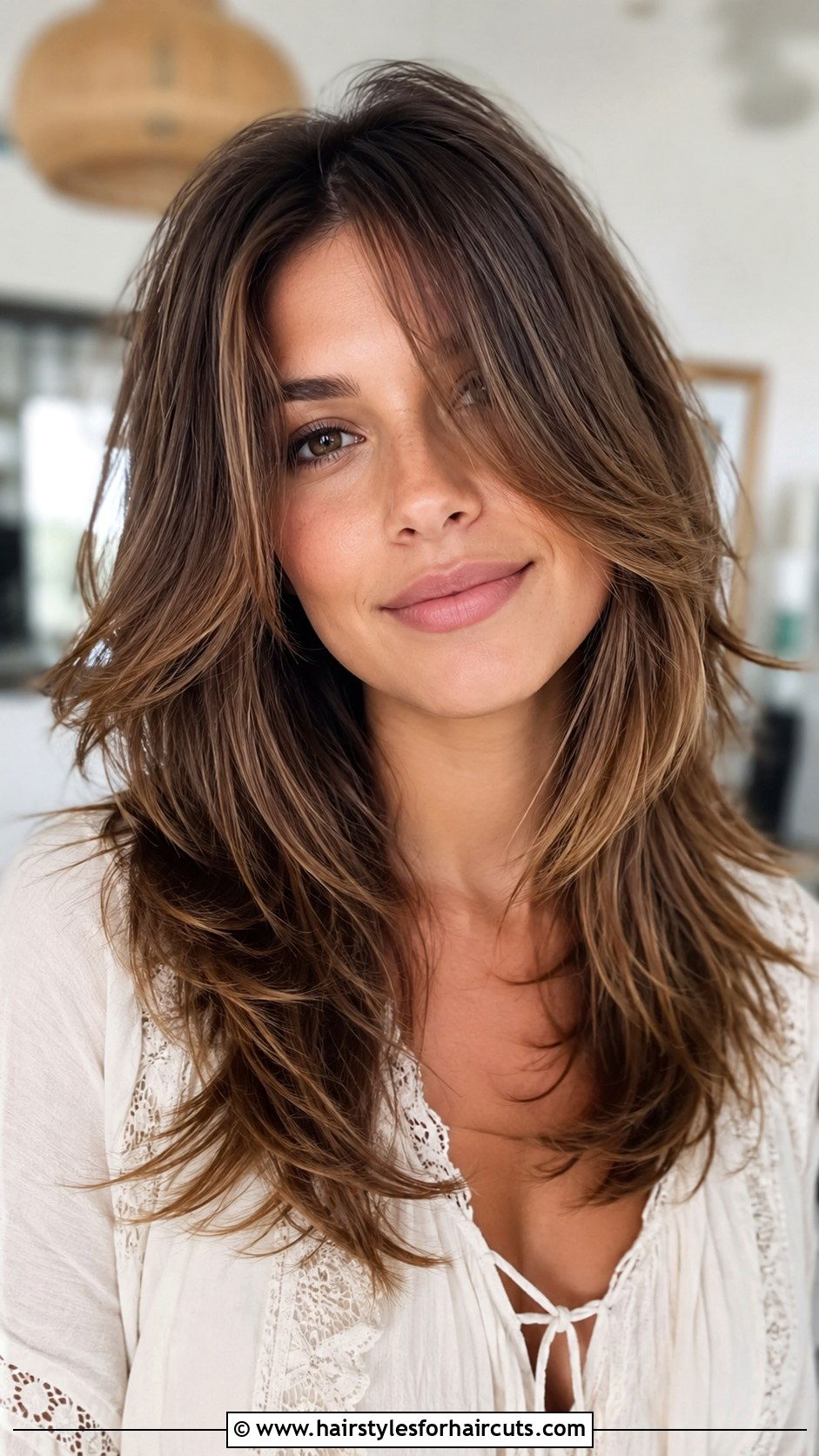 Diamond Face Long Layers - 25 diamond haircuts - 25 diamond haircuts
