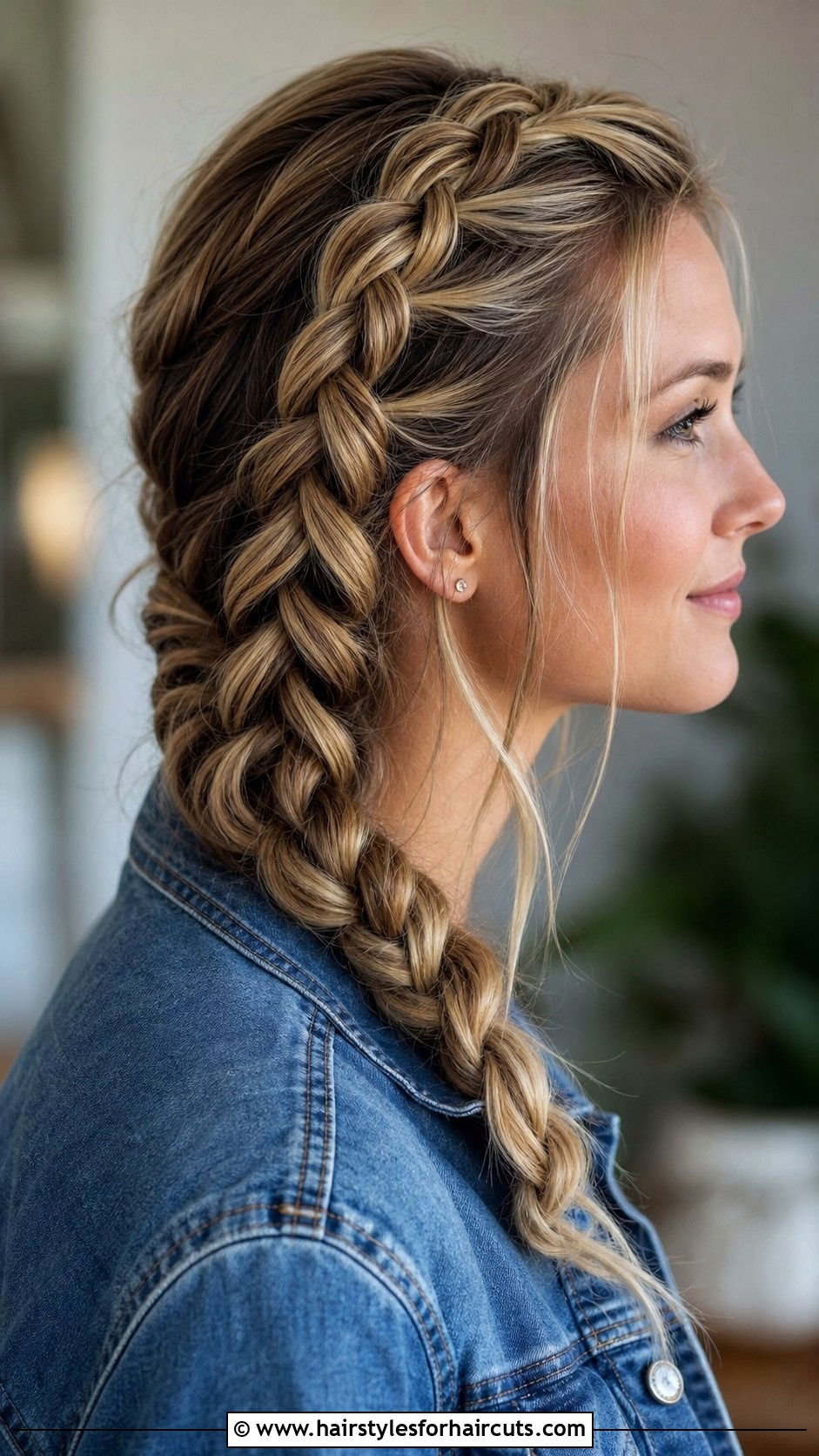 Dirty Blonde French Braid - 25 hairstyles for dirty blonde hair - 25 hairstyles for dirty blonde hair