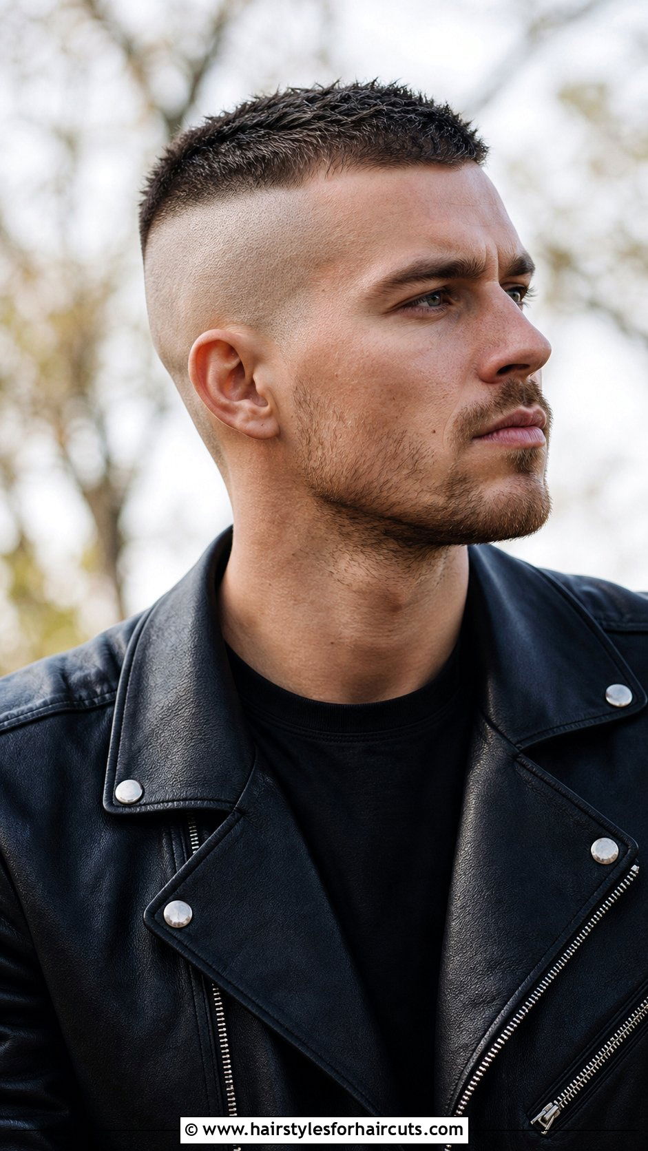 Disconnected Buzz Cut - 25 buzz haircuts - 25 buzz haircuts