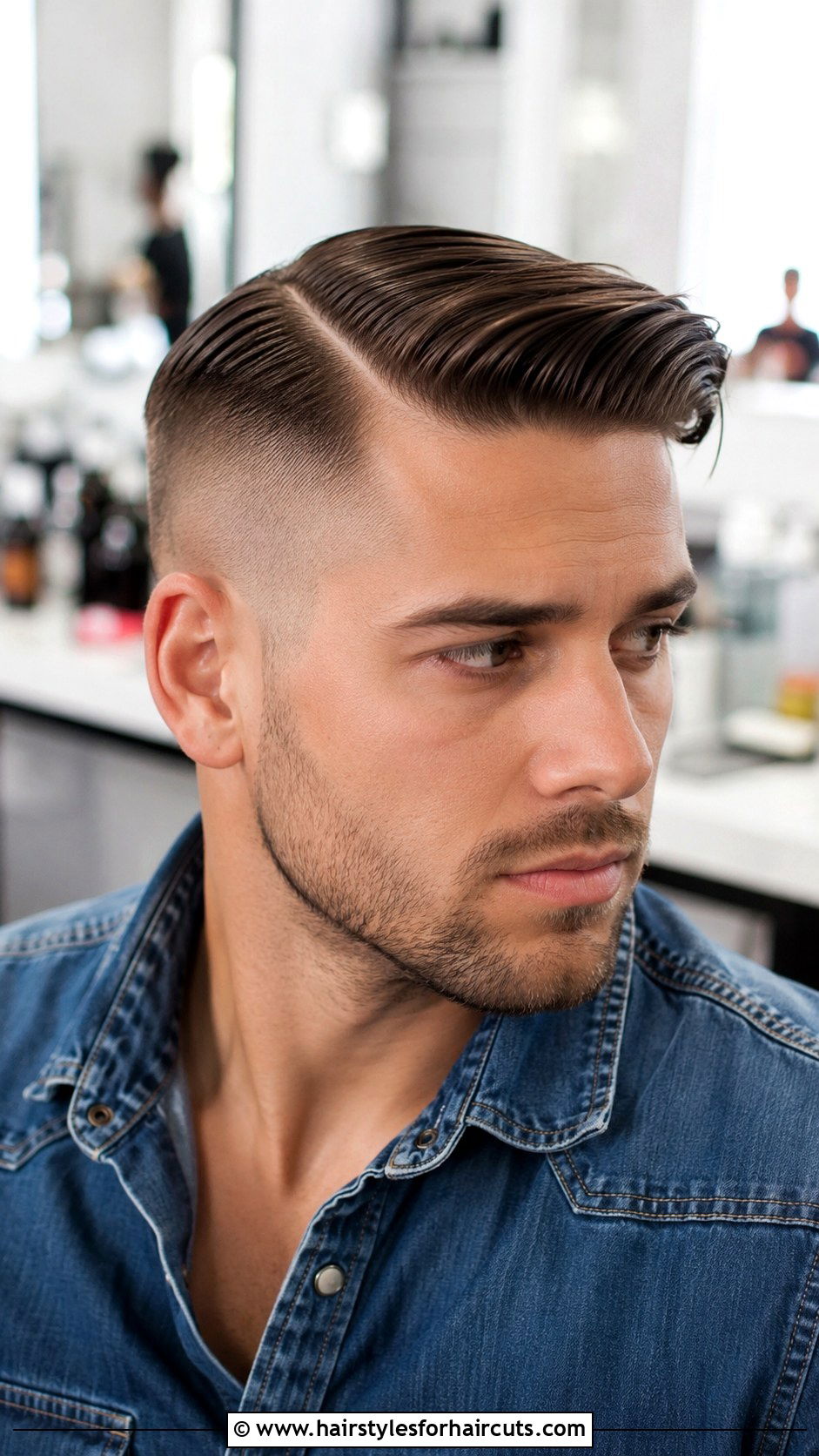 Disconnected Comb Over - 25 come over haircuts - 25 come over haircuts