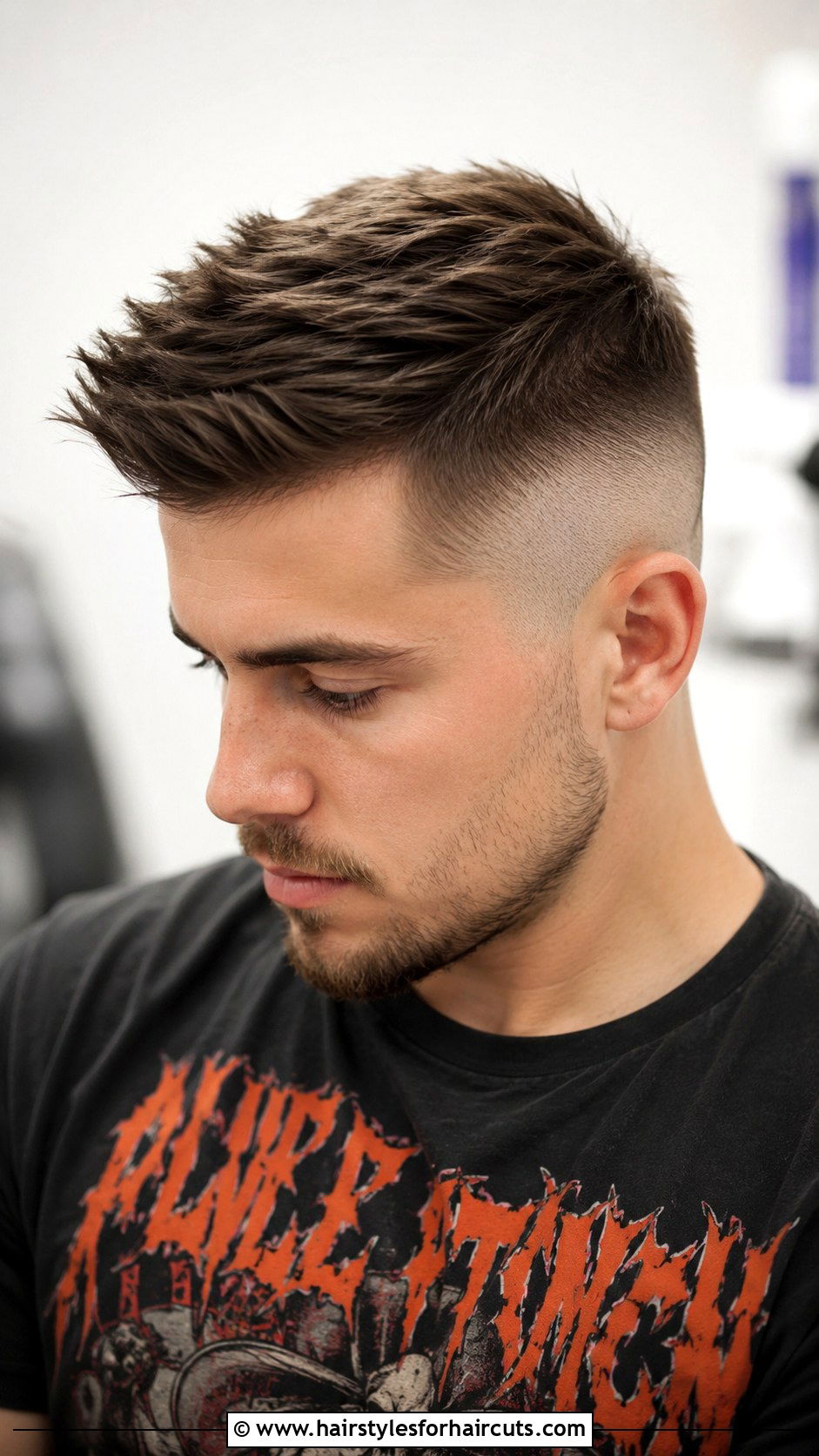 Disconnected Crew Cut - 25 crew cut haircuts - 25 crew cut haircuts