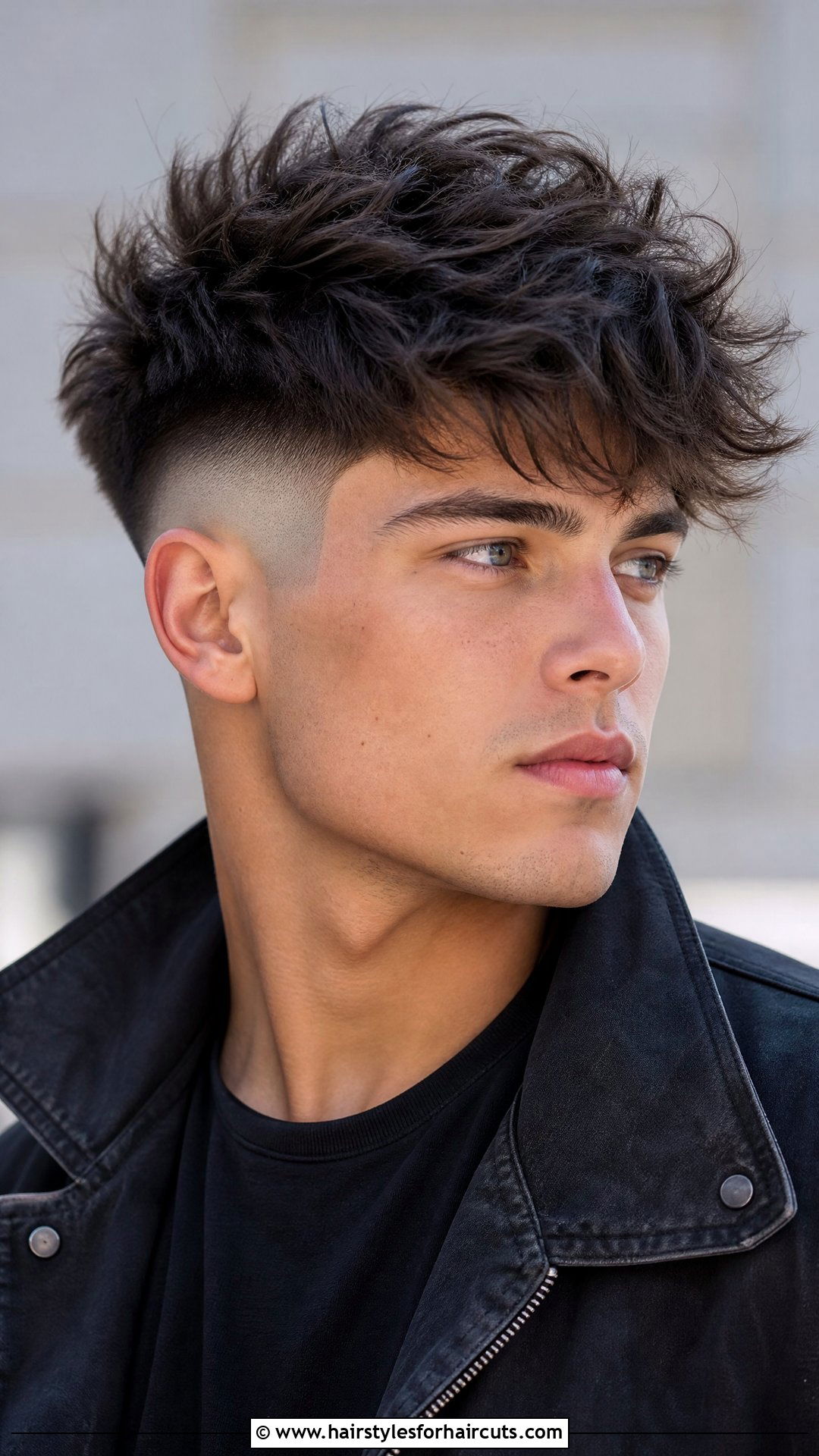 Disconnected Fluffy Fade - 25 fluffy hair fade haircuts - 25 fluffy hair fade haircuts
