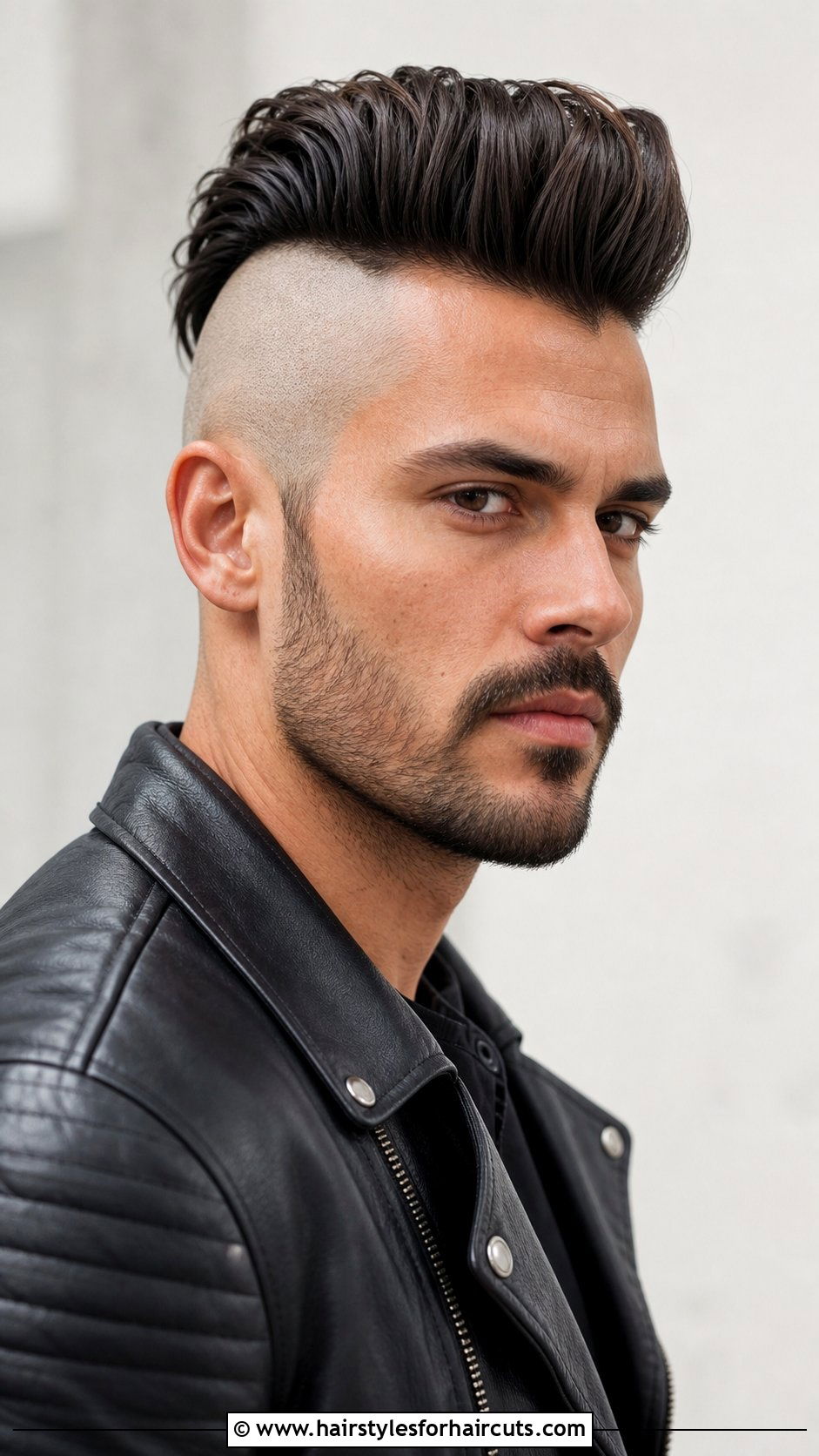 Disconnected Pompadour Short - 25 pomade hairstyles for short hair - 25 pomade hairstyles for short hair