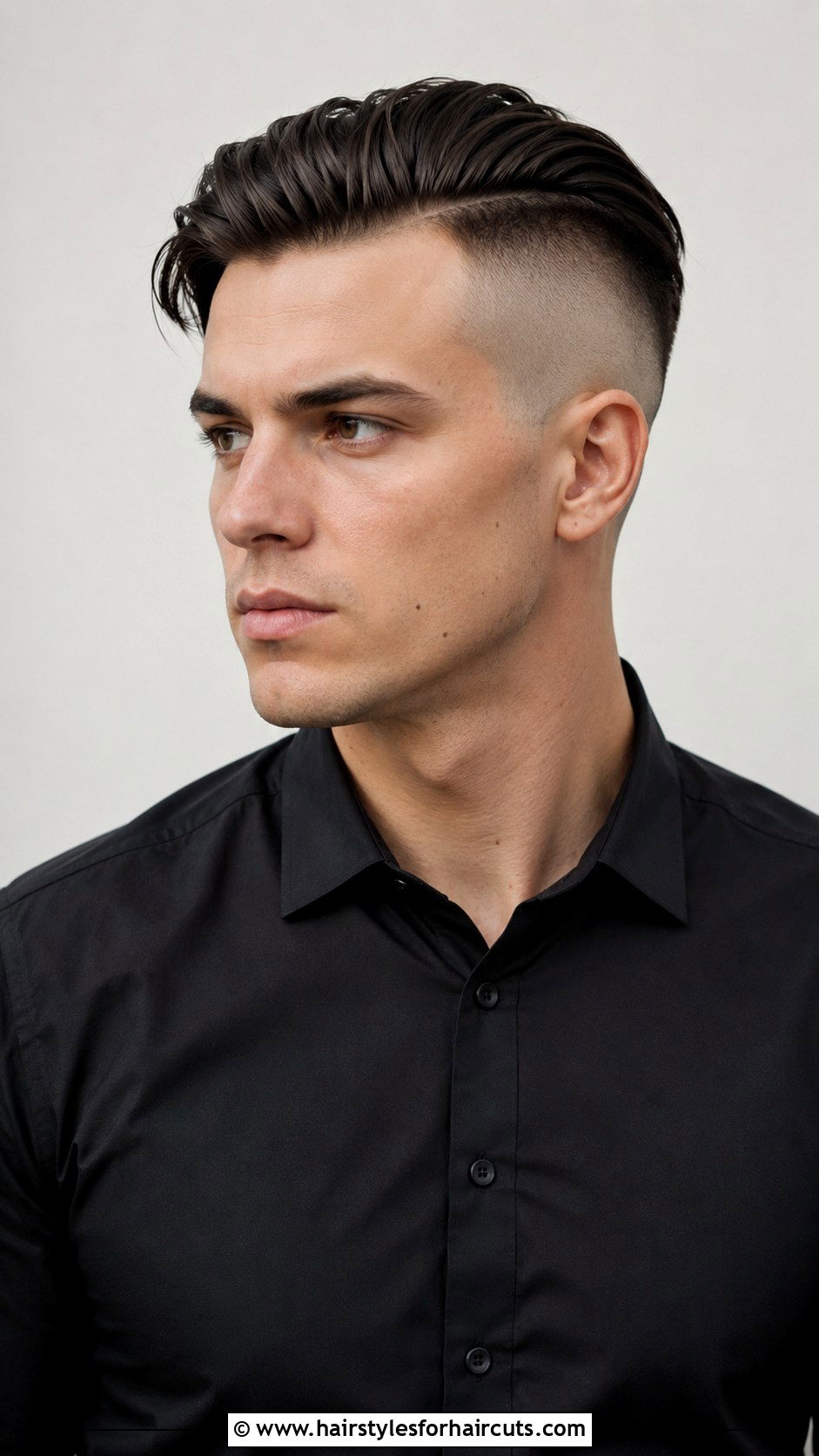 Disconnected Undercut Baseball Look - 25 baseball haircuts for straight hair - 25 baseball haircuts for straight hair