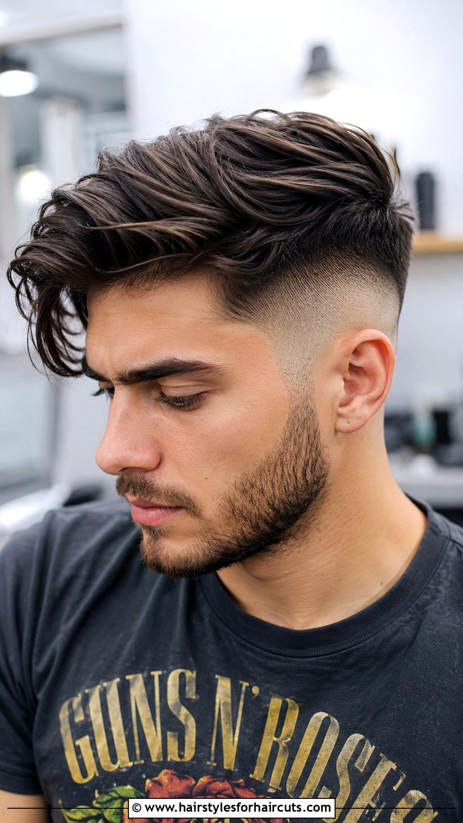 Disconnected Undercut Clay Style - 25 hair clay hairstyles - 25 hair clay hairstyles