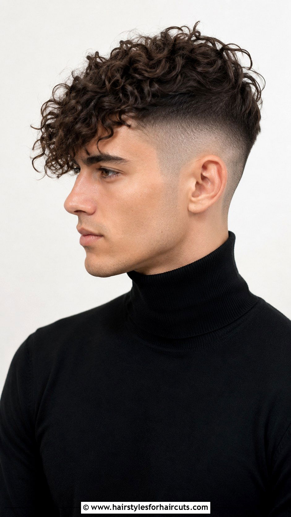 Disconnected Undercut With Curls - 25 3a hairstyles men - 25 3a hairstyles men