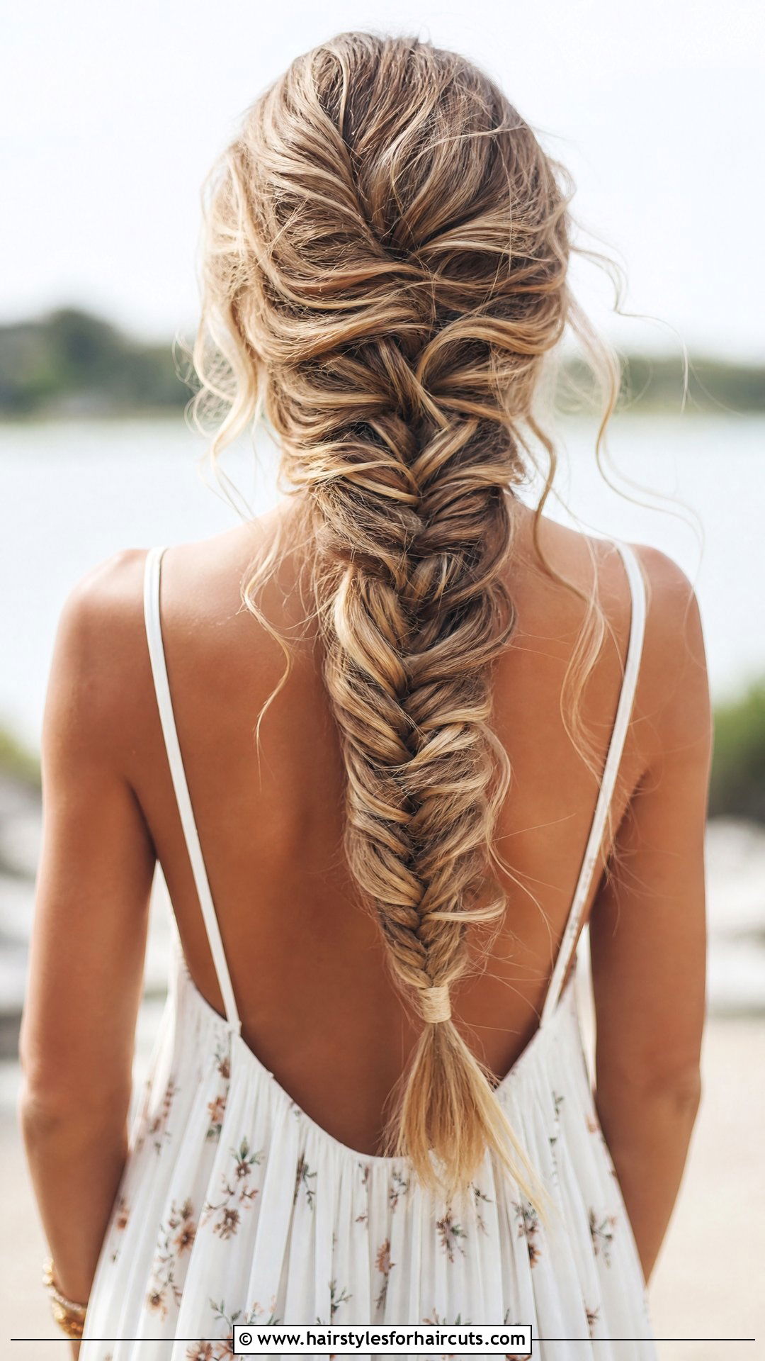 Distressed Boho Fishtail Braid - 25 fishtail braid hairstyles for black hair - 25 fishtail braid hairstyles for black hair