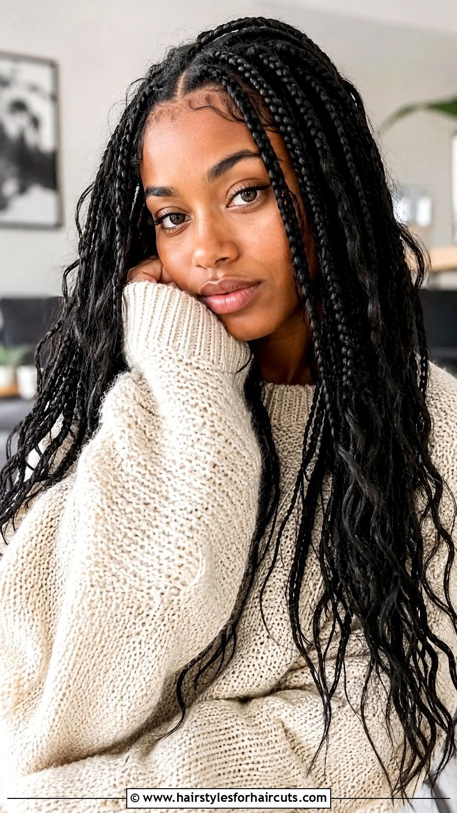 Distressed Box Braids - 25 box hairstyles - 25 box hairstyles