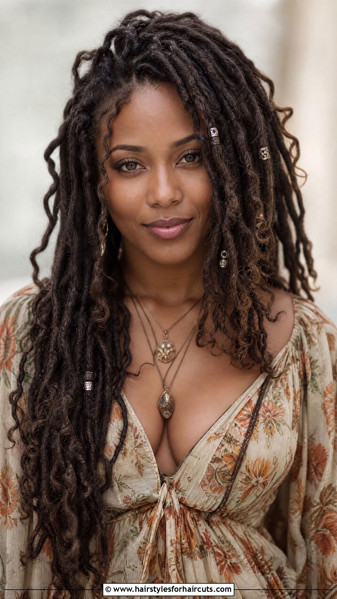 Distressed Goddess Locs - 25 goddess hairstyles for black hair - 25 goddess hairstyles for black hair