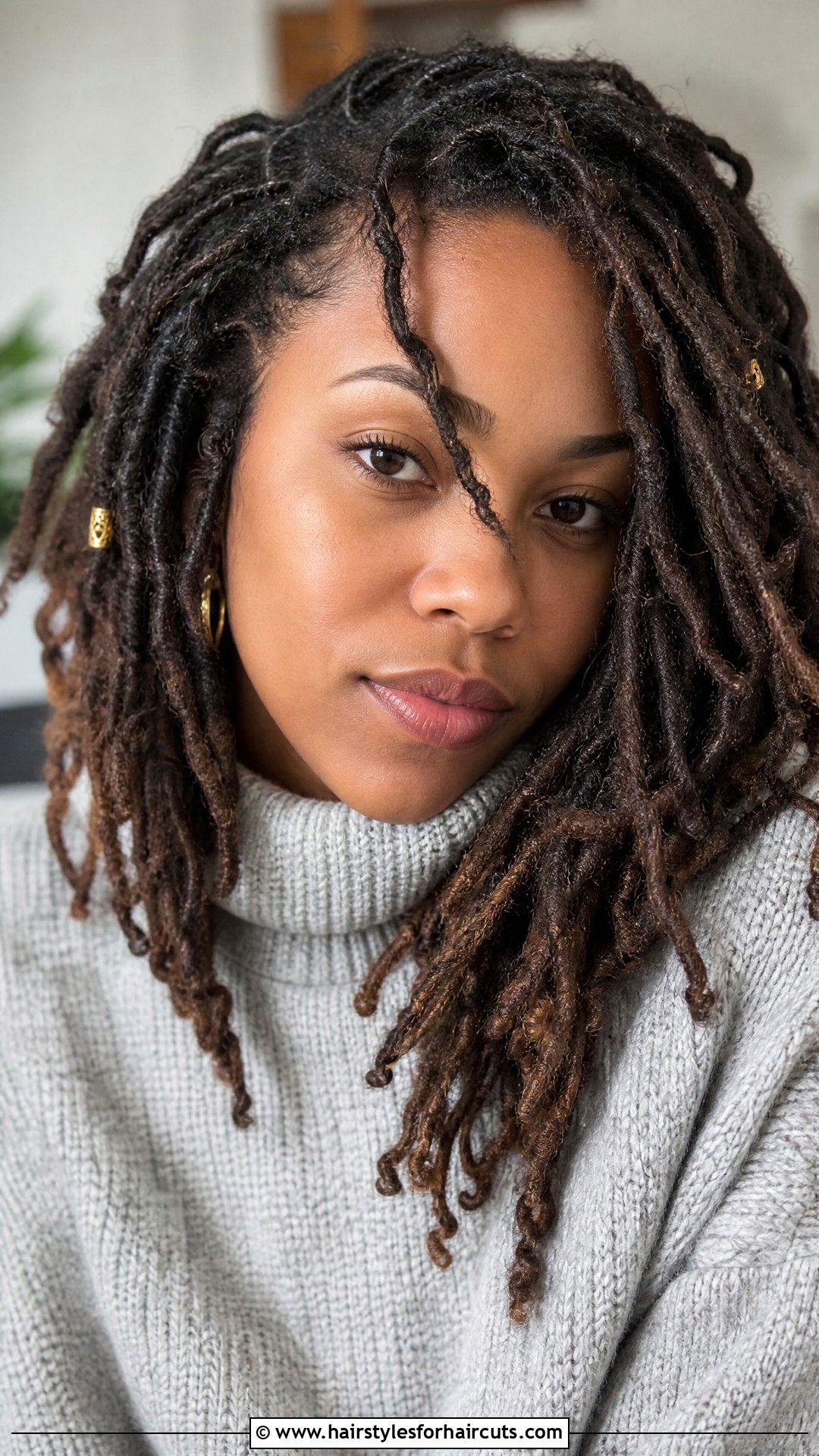 Distressed Locs - 25 loc hairstyles for women - 25 loc hairstyles for women