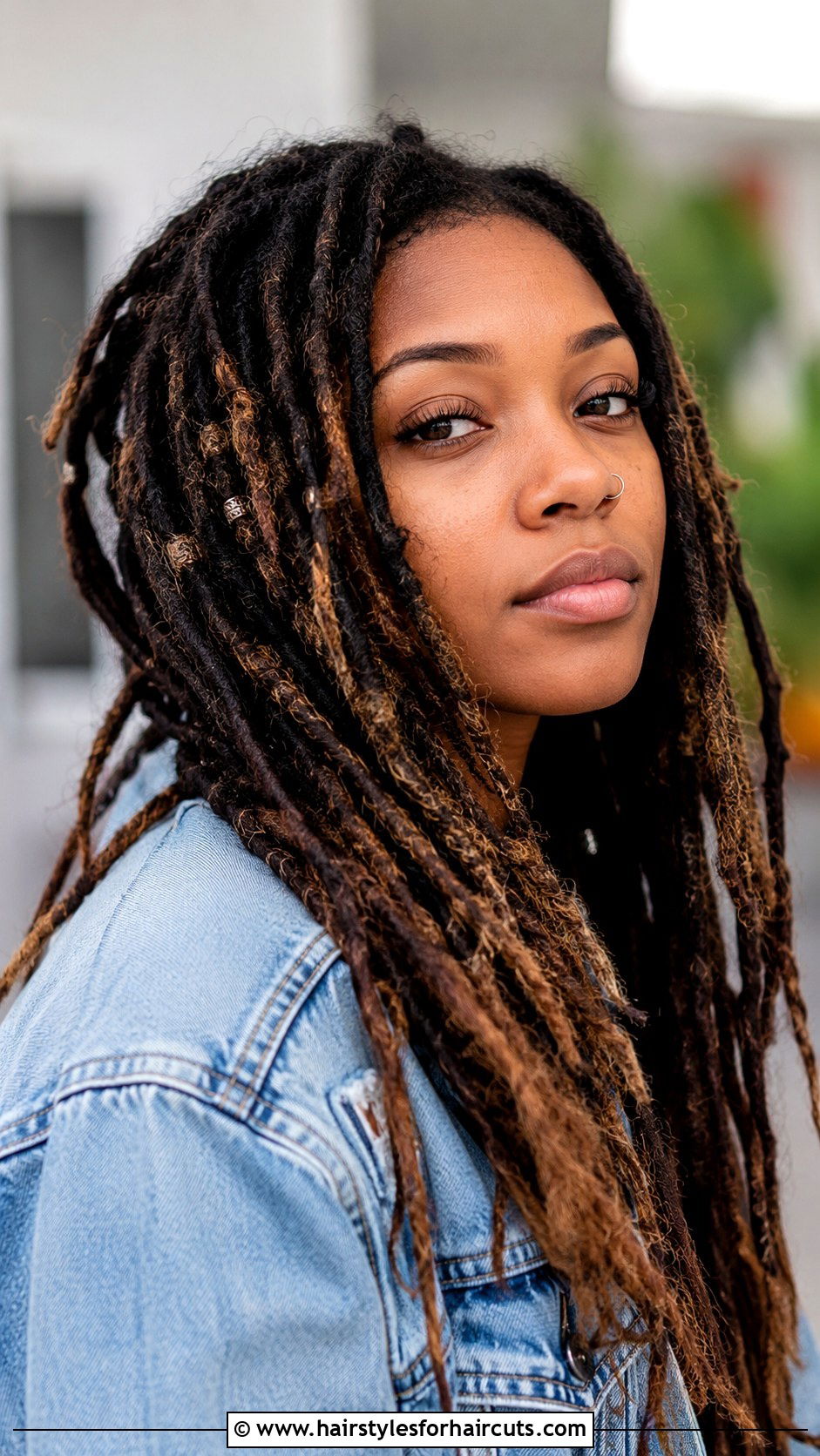 Distressed Locs - 25 hairstyles with weave braids - 25 hairstyles with weave braids