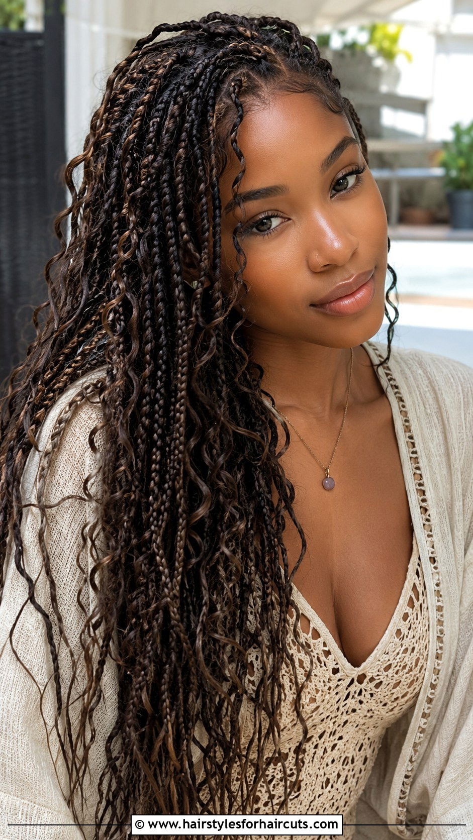 Distressed Locs Box Braids - 25 box braids hairstyles for black hair - 25 box braids hairstyles for black hair